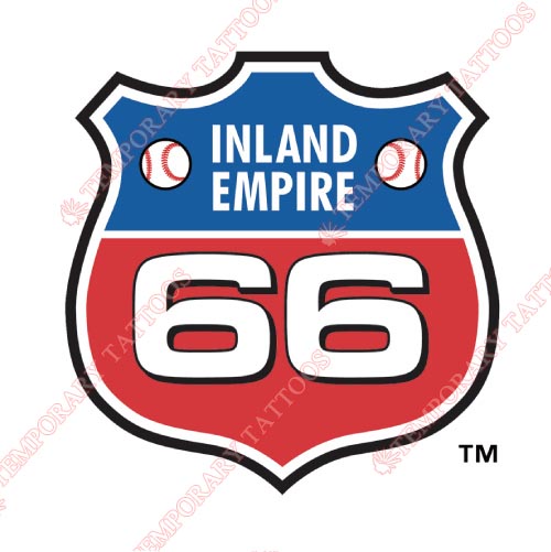 Inland Empire 66ers Customize Temporary Tattoos Stickers NO.7664